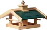 dobar&reg; Select. Vogelhaus Kulusuk mit gr&uuml;nem Dach - Vogelfutterstation aus...