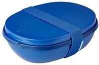 Mepal - Lunchbox Duo Ellipse - 825 + 600 ml - Vivid blue | Meal Prep Box f&uuml;r