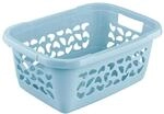 keeeper W&auml;schekorb, Luftdurchl&auml;ssiges Dekor, 32 l, Jost, Nordic Blue