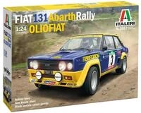 Italeri 3667 1:24 FIAT 131 Abarth Rally OLIO FIAT - Modellbau, Bausatz,