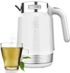 Cecotec Elektrischer Wasserkocher ThermoSense 600 Touch White, 1,7 l, 2200 W,