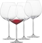 SCHOTT ZWIESEL Rotweinglas Burgunderpokal Muse (4er-Set), bauchige...
