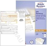 AVERY Zweckform 2817-200 &Uuml;berweisung/Zahlschein (PC-Druckerformular, A4, von