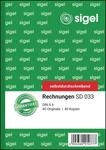 SIGEL Rechnungsblock A6 selbstdurchschreibend 2x40 Blatt | SD033, kompaktes...