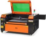 VEVOR 80W CO2-Lasergravierer, 500x700mm, 500mm/s Laserschneidmaschine mit
