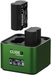 H&auml;hnel - ProCube3 - F&uuml;r Fujifilm - DSLR Duo-Ladeger&auml;t - Schnelleres Laden -...