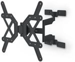 Hama TV Wandhalterung schwenkbar, neigbar, Slim (TV Wandhalterung 32-65 Zoll, VESA