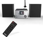 XORO HMT 500 PRO V2 - Mikro Stereoanlage (Internet-/DAB+/UKW-Radio, CD Player,