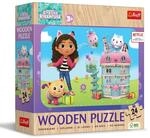 Trefl - Holzpuzzle 24 Teile, Die fr&ouml;hliche Gabby und ihre Freunde, 3+ |...