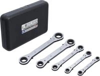 BGS Diy 1450 | Ratschen-Ringschl&uuml;ssel-Satz, gerade, umschaltbar | SW 6 x 8 -...