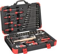 VIGOR Werkzeugkoffer V4425N, 93-tlg. Universal-Satz ∙ 1/4" & 1/2" Vierkantantrieb,