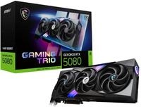 MSI GeForce RTX 5080 16G Gaming Trio OC &mdash; 16GB GDDR7 (30Gbps/256-bit), PCIe 5,