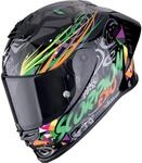 SCORPION EXO-R1 EVO II AIR SAVAGE Black-Green-Orange M