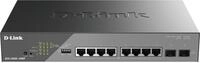 D-Link 10-Port Gigabit PoE+ Smart Surveillance Switch (8 x 1000BASE-T PoE+ und...
