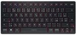 CHERRY KW 9200 MINI, Kompakte Multi-Device-Tastatur, Tschechisch, Schwarz