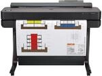HP DesignJet T650 36 Zoll (91 cm 5HB10D), Gro&szlig;formatdrucker, Plotter, Standard