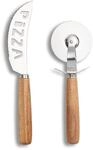 Zeller 25592 Pizza-Schneide-Set, Silber
