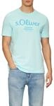 s.Oliver Baumwoll-T-Shirt mit Logo-Print
