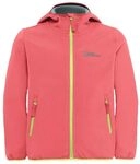 Jack Wolfskin Unisex Kinder Fourwinds Jacket Kids, Sunset Coral, 128