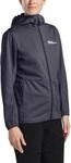 Jack Wolfskin Damen Feldberg Hoody W Softshelljacke, Graphite, L EU