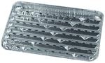 Papstar Alu-Grillschale, Aluminium, Silber, 34x23x2.5 cm, 5 St&uuml;ck