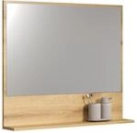 trendteam smart living - PureBliss - Wandspiegel - Evoke Eiche - (BxHxT) 80 x...