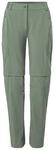 VAUDE Wanderhose Damen Zip-Off Farley Stretch III, wasserdichte Outdoorhose Stretch,