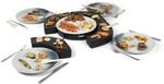 Princess 103070 Dinner4all Circle - 4 einzelne Grillplatten - 4 x 250 W...