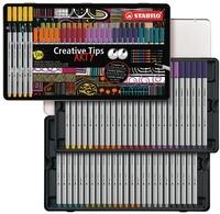 STABILO - Multi-Liner-Set - Creative Tips | ARTY, 50er Metalletui, URBAN