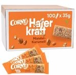 Haferriegel Corny Haferkraft Mandel-Karamell | Vegan & Vollkorn | 100 x 35 g