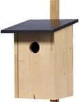 dobar&reg; Klassischer Nistkasten f&uuml;r Stare und Spechte - Vogelbrutkasten zum