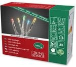 Konstsmide Micro LED Lichterkette, verschwei&szlig;t, 100 bunte Dioden, 24V...