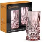 Nachtmann 2-teiliges Longdrinkgl&auml;ser Set, 395 ml, Ros&eacute;, Noblesse, 105711,