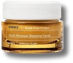 KORRES BLACK PINE PRIMUS Erneuernde Nachtcreme gegen Falten, vegan, 40ml | f&uuml;r