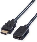 VALUE HDMI High Speed Verl&auml;ngerungskabel, mit Ethernet, ST-BU, 2 m
