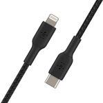 Belkin geflochtenes USB-C-/Lightning-Kabel (iPhone-Kabel zum Schnellladen f&uuml;r das