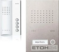Schneider Electric Ritto Freisprechanlage, Acero Pur, Audio Komplettset f&uuml;r