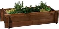 dobar&reg; Hochbeet Massivholz Stecksystem Gr. M stapelbar - Pflanzkasten inkl.