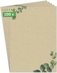 SIGEL Motivpapier Eucalyptus DIN A4 100 g 100 Blatt