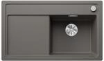 BLANCO ZENAR 45 S | Granitsp&uuml;le aus SILGRANIT vulkangrau | Einbauart: Einbau...