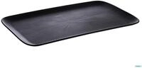APS 85067 GN 1/1 Tablett NERO, 53 x 32,5 cm, H&ouml;he 2,5 cm, Melamin, schwarz