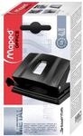 Maped - Locher Essentials, aus Metall, 20 Blatt Stanzleistung, schwarz