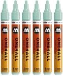 Molotow One4All 227HS Acryl Marker 6 St&uuml;ck, Farbe 020 lago blau pastell | 4,0...