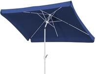 Schneider Sonnenschirm Oslo, blau, 300 x 200 cm rechteckig, 752-09, Gestell Stahl,