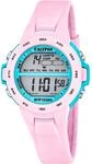 Calypso Uhr Digital Kinder Junge M&auml;dchen aus Kautschuk Rosa | Chronograph,...