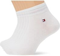 Tommy Hilfiger Herren Quarter 6 Pack, Wei&szlig;, 47-50