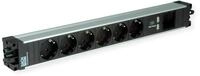BACHMANN Step ALU 6X Schutzkontakt 1x USB-Charger 1xABD