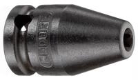 GEDORE Kraftschraubereinsatz 3/8 Zoll, Au&szlig;en-Torx E8, 1 St&uuml;ck, TX K 30 E8