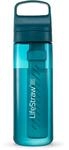LifeStraw Go Serie - BPA-freie Trinkflasche mit Wasserfilter f&uuml;r Reisen und den