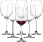 SCHOTT ZWIESEL Rotweinglas Classico (6er-Set), klassische Kristallgl&auml;ser f&uuml;r